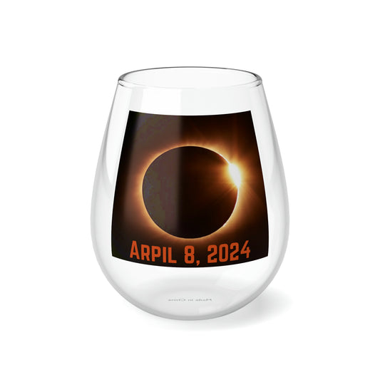 Eclipse 2024 Wine Glass, 11.75oz