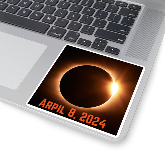 Eclipse 2024 Square Stickers