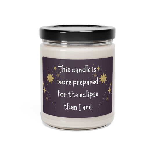 Eclipse Sun Moon Scented Soy Candle, 9oz Gift
